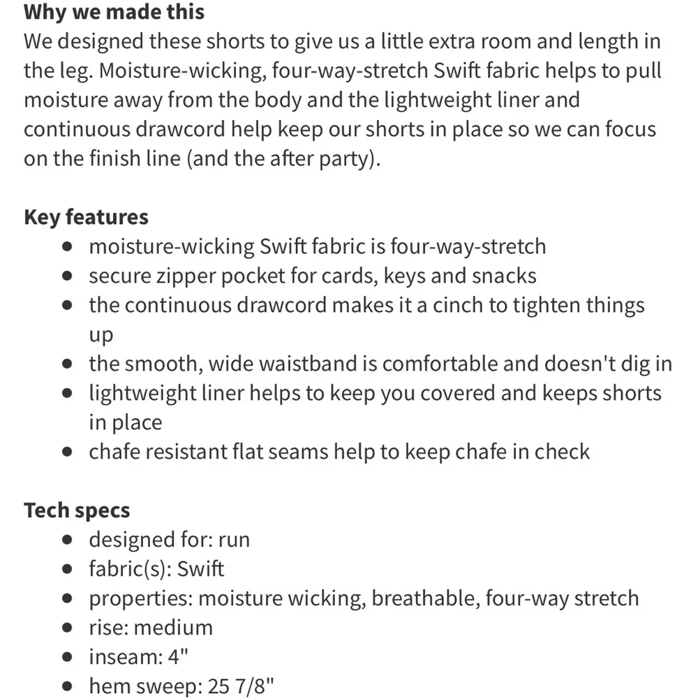 LULULEMON Run-Track Attack‎ Short Twin Stripe Black/Black